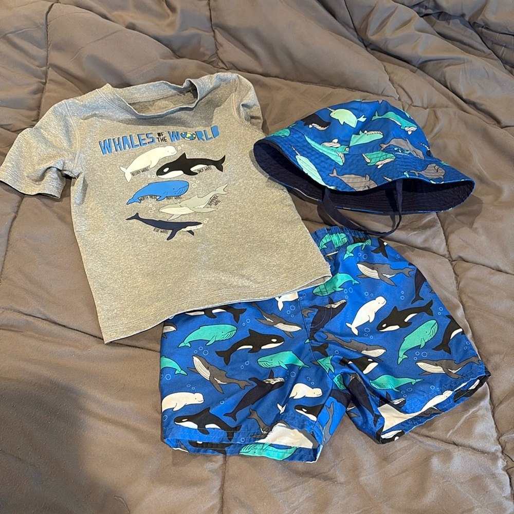 2T swimsuit set
